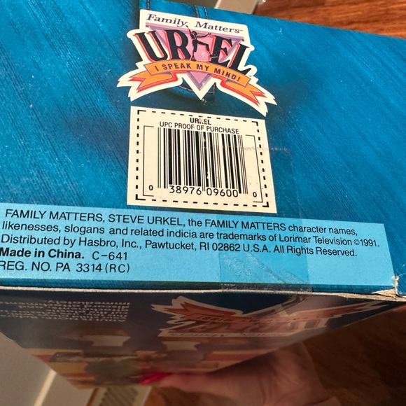 Vintage Steve Urkel Talking Doll Hasbro 1991 12” Pull String Family Matters - Picture 2 of 4